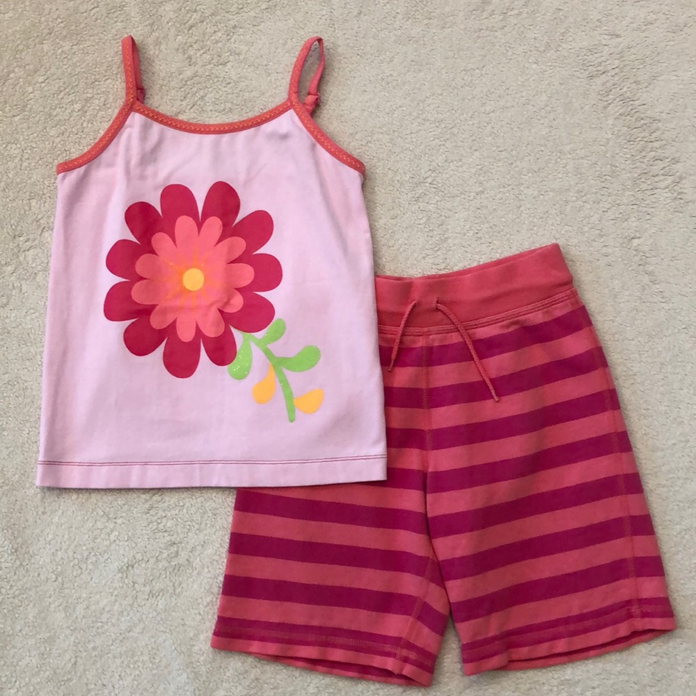 Hanna Andersson Outfit Tank/shorts 120